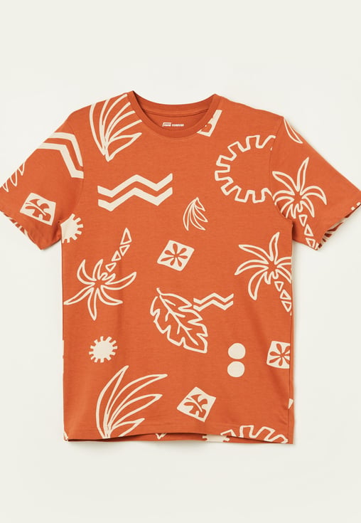 FAME FOREVER Boys Graphic Print T-shirt